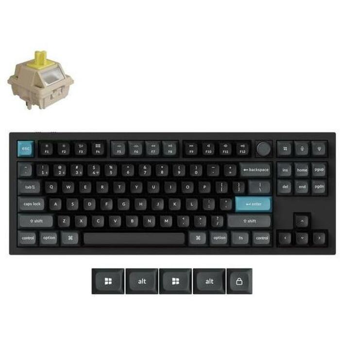 Keychron Klaviatūra Q3U-M4 80% TKL, 8000