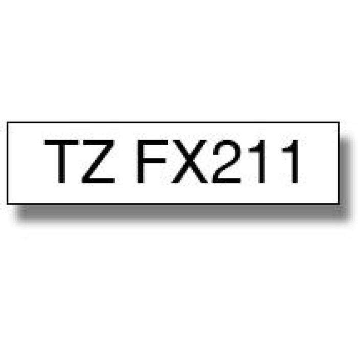 Brother laminēta lente TZE-FX211, 6mm x