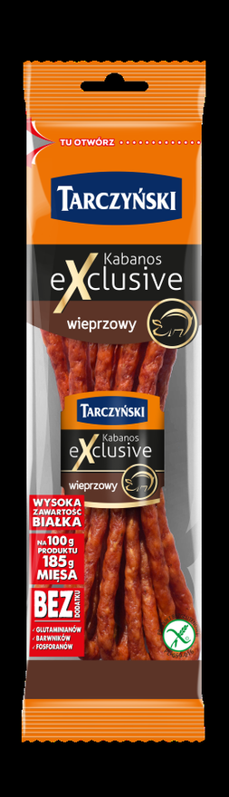 Cūkgaļas desiņas Kabanos Exclusive, 105g, 18gab. (450-25834)