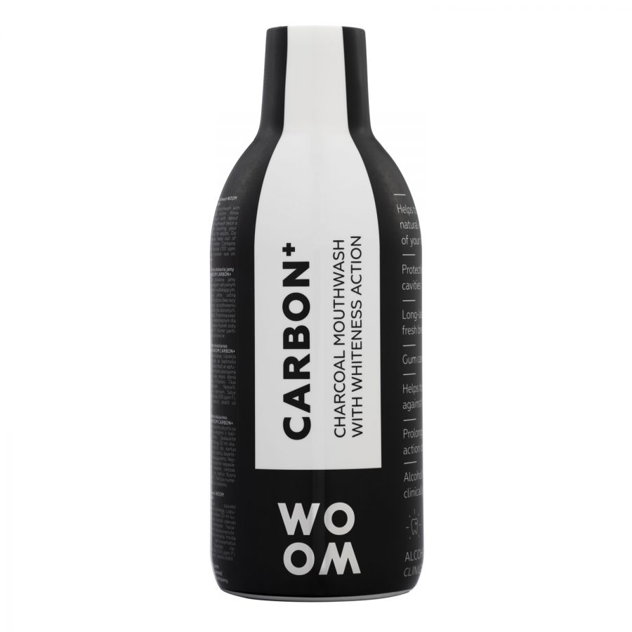 Mutes skalojamais līdzeklis WOOM Carbon, 500ml