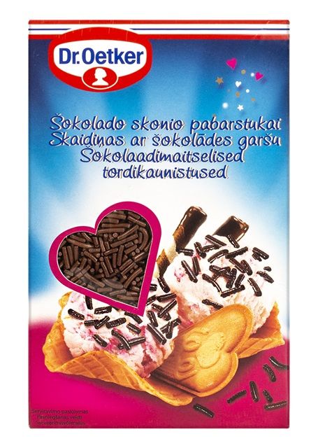 Dr. Oetker dry Dekors šokolādes graudiņi