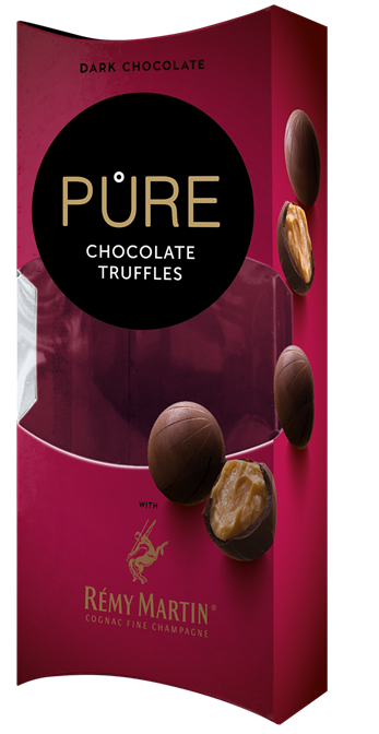 Pure Chocolate Tumšās šokolādes trifeles ar