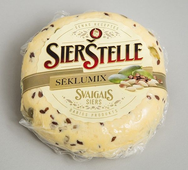 Siers SIERŠTELLE, ar sēklām, 340g (450-16260)