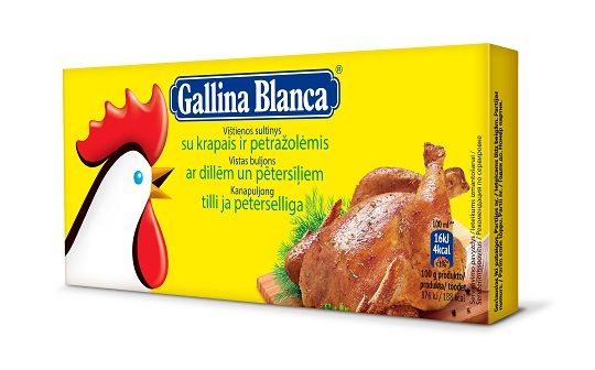 Vistas buljons ar dillēm un pētersīļiem
