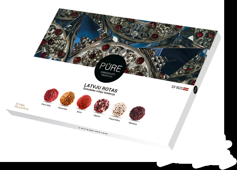 Pure Chocolate Šokolādes trifeļu kolekcija