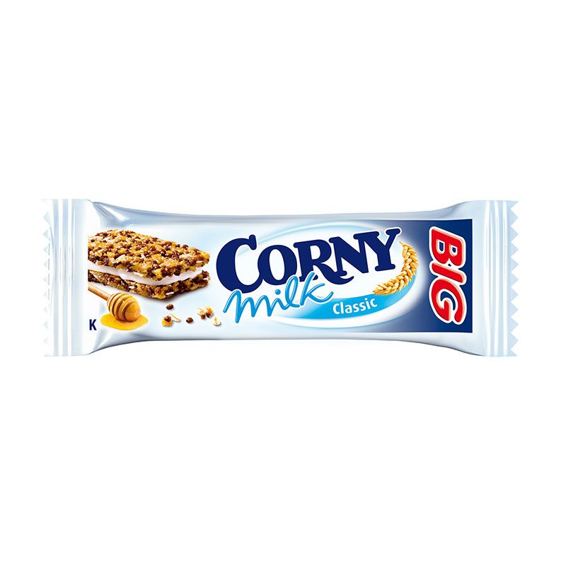 Musli batoniņš CORNY BIG Sandwich, piena