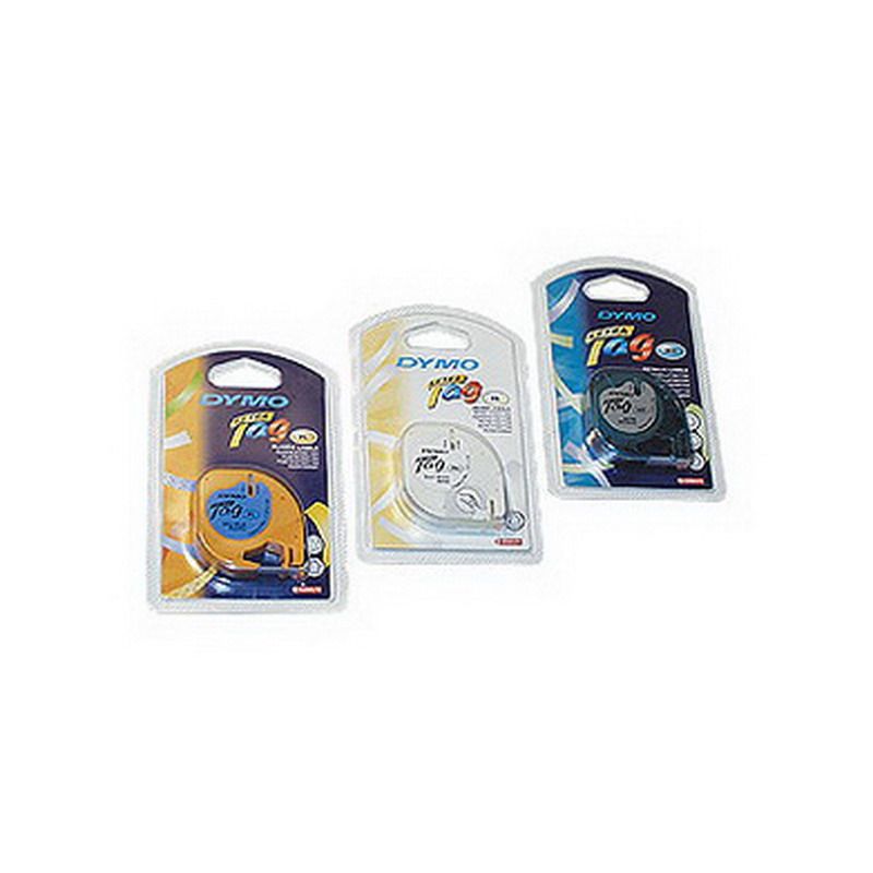 Marķēšanas lente DYMO LetraTag, 12 mm