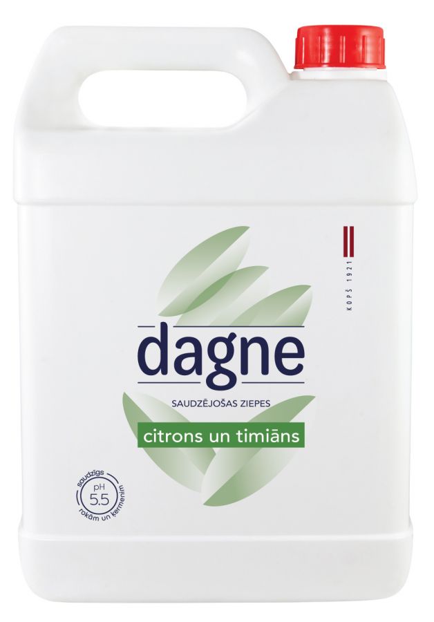 Šķidrās ziepes DAGNE Citrons un