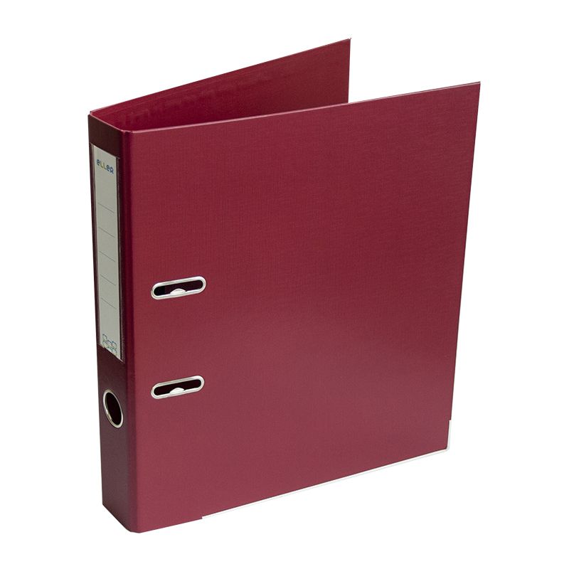 Mape-reģistrs ELLER A4 formāts, 50mm, burgundy