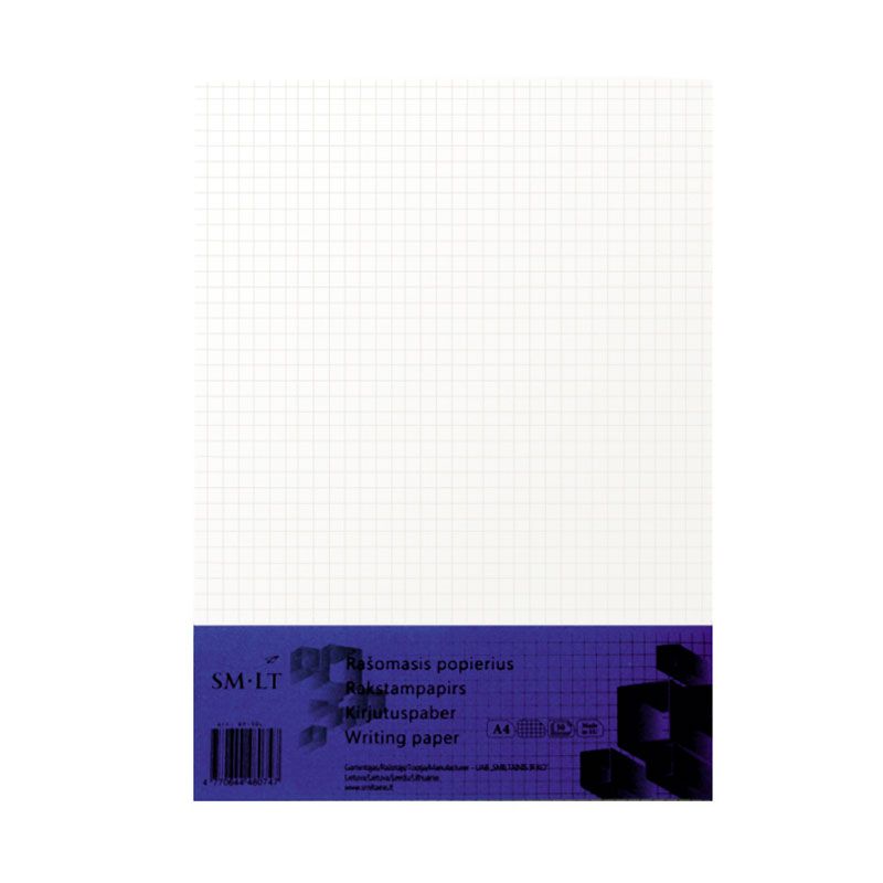 Rakstāmpapīrs SMLT A4 formāts, 55g/m2, 100