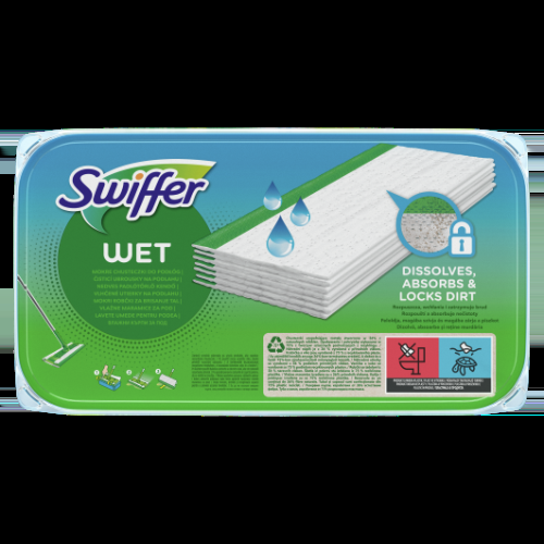 Swiffer Grīdas slotas Rezerve mitrā 10