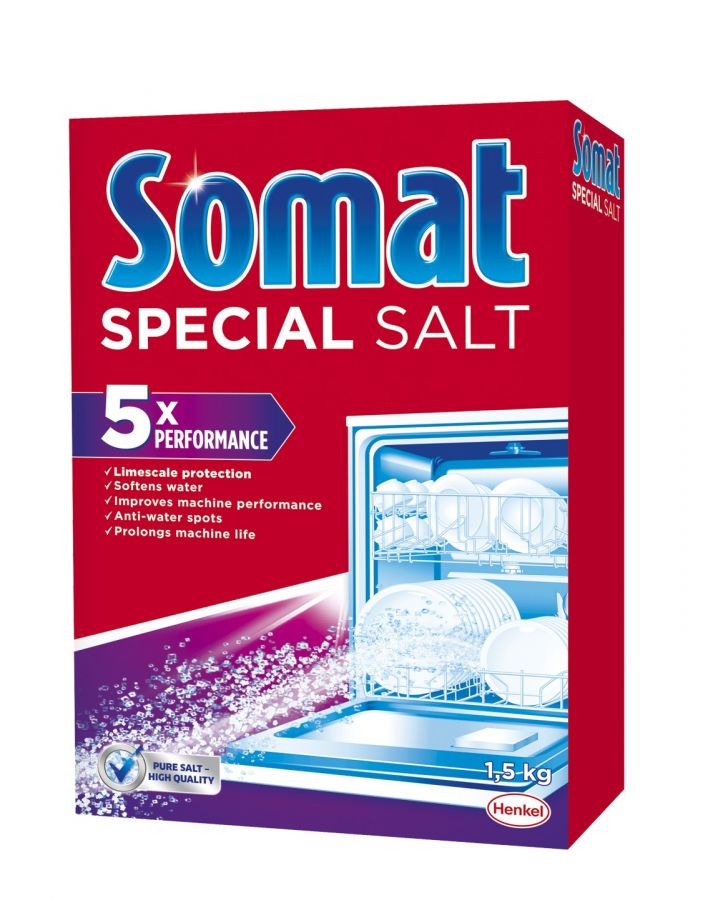 Sāls trauku mazgāšanas mašīnai SOMAT, 1
