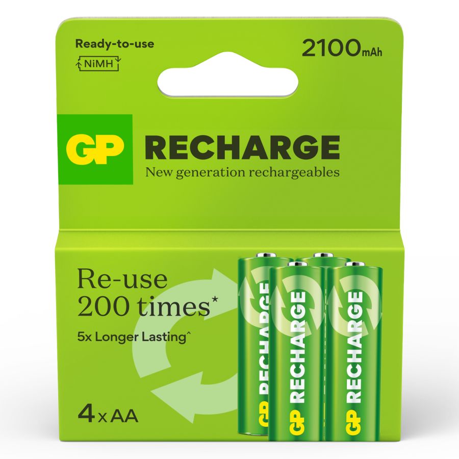 Uzlādējama baterija GP NiMH AA 2100mAh