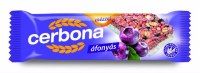 Musli batoniņš CERBONA Melleņu, jogurta glazūrā