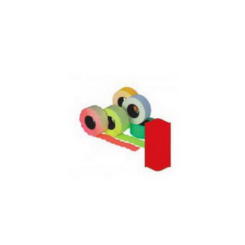 Aurika Marķēšanas pistoļu uzlīmes 22x12mm, sarkani