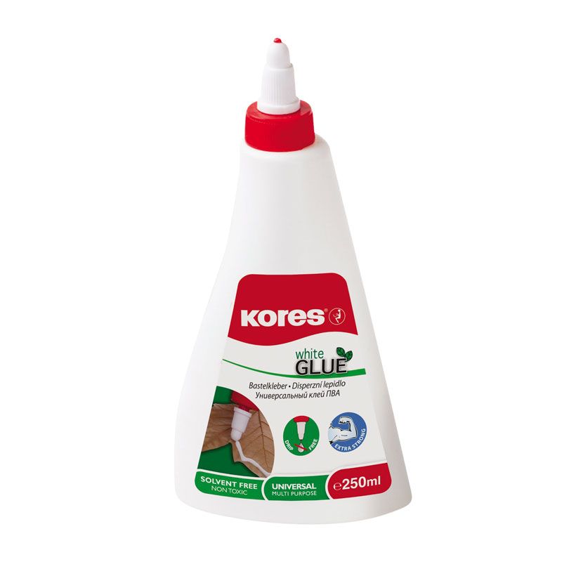 Balta PVA līme KORES, 250 ml (200-08263)