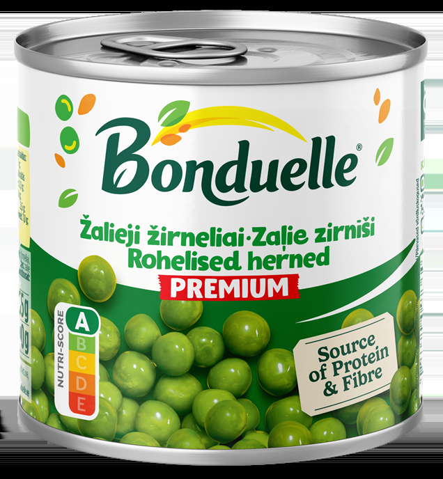 Zaļie zirnīši Bonduelle, 400g (450-09025)