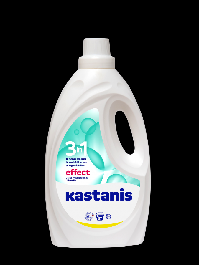 Veļas mazgāšanas līdzeklis KASTANIS 3in1 Effect