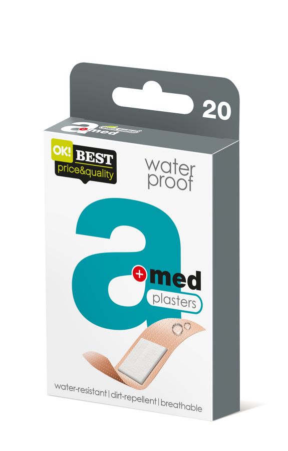 Plāksteris, AMED "WATERPROOF", N20 (400-11487)