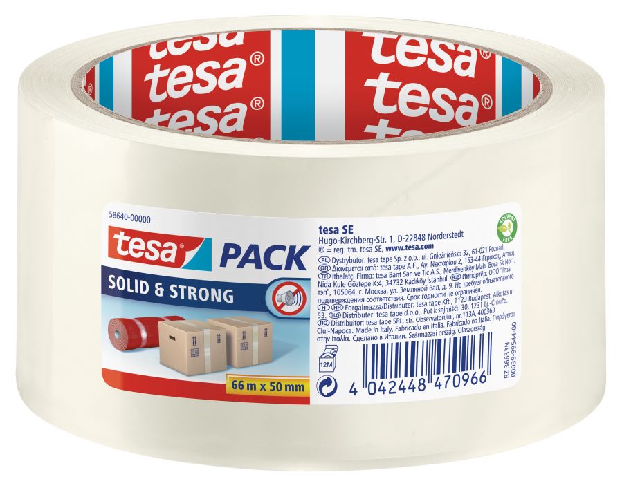 Iepakošanas līmlente Tesapack SOLID & STRONG