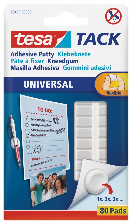 TESA Līmējoša masa TACK® Adhesive Putty