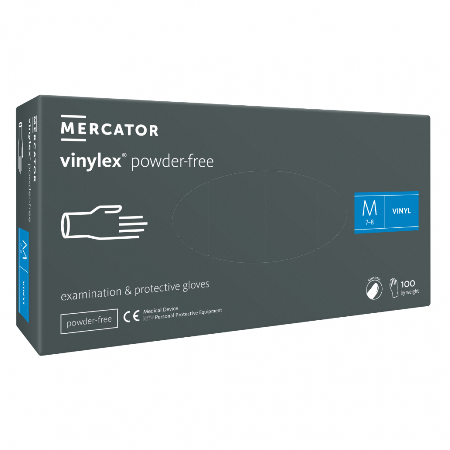 Mercator Cimdi vinila VINYLEX, bez pūdera