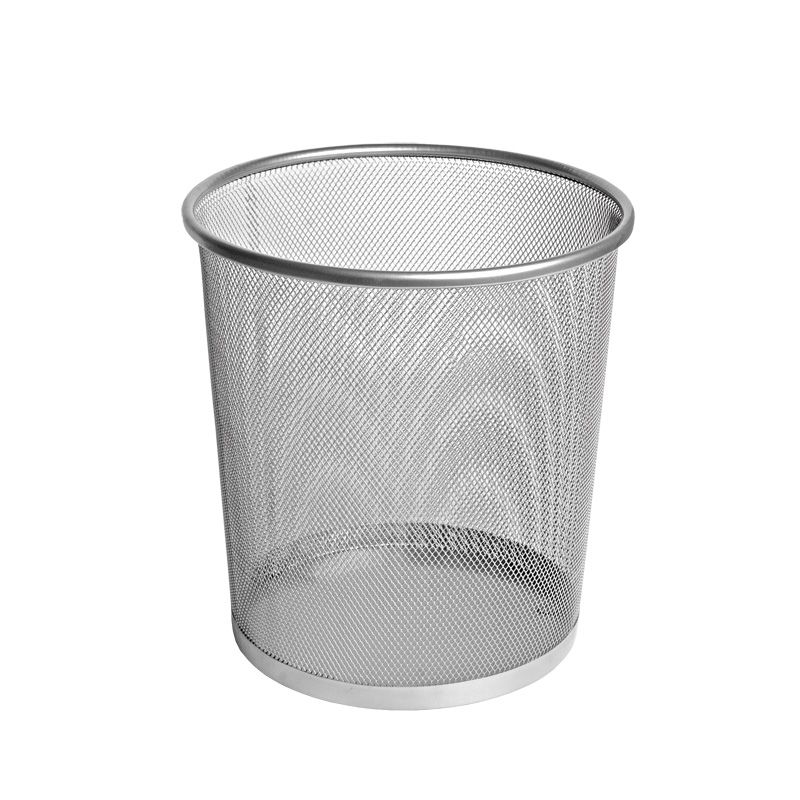 Papīra grozs FOROFIS, 16l, sudrabs (200-13828)