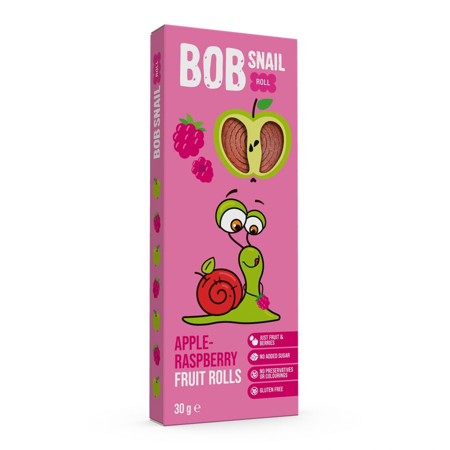 Ābolu un aveņu rullīši BOB SNAIL, 30g (450-27776)