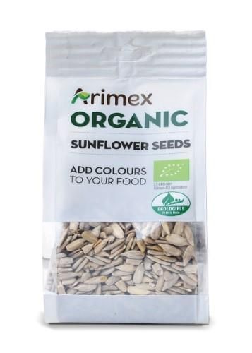 Saulespuķu sēklas lobītas ARIMEX Organic, 200g (450-10522)