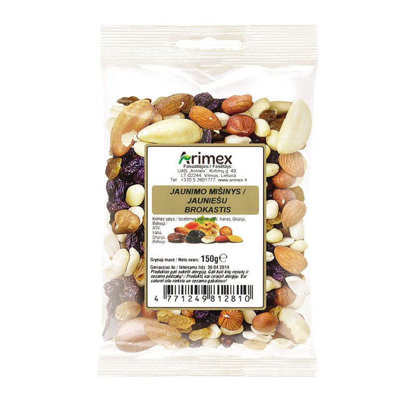 Jauniešu maisījums ARIMEX, 150 g (450-01567)