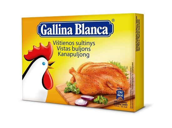 Vistas buljons GALLINA BLANCA, 15x10g (450-08198)