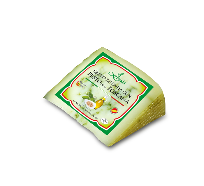 Cietais siers LA LEYENDA, ar pesto