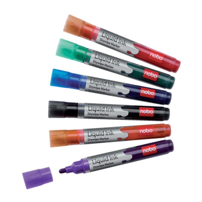 Marķieri tāfelei NOBO Liquid Ink, 12