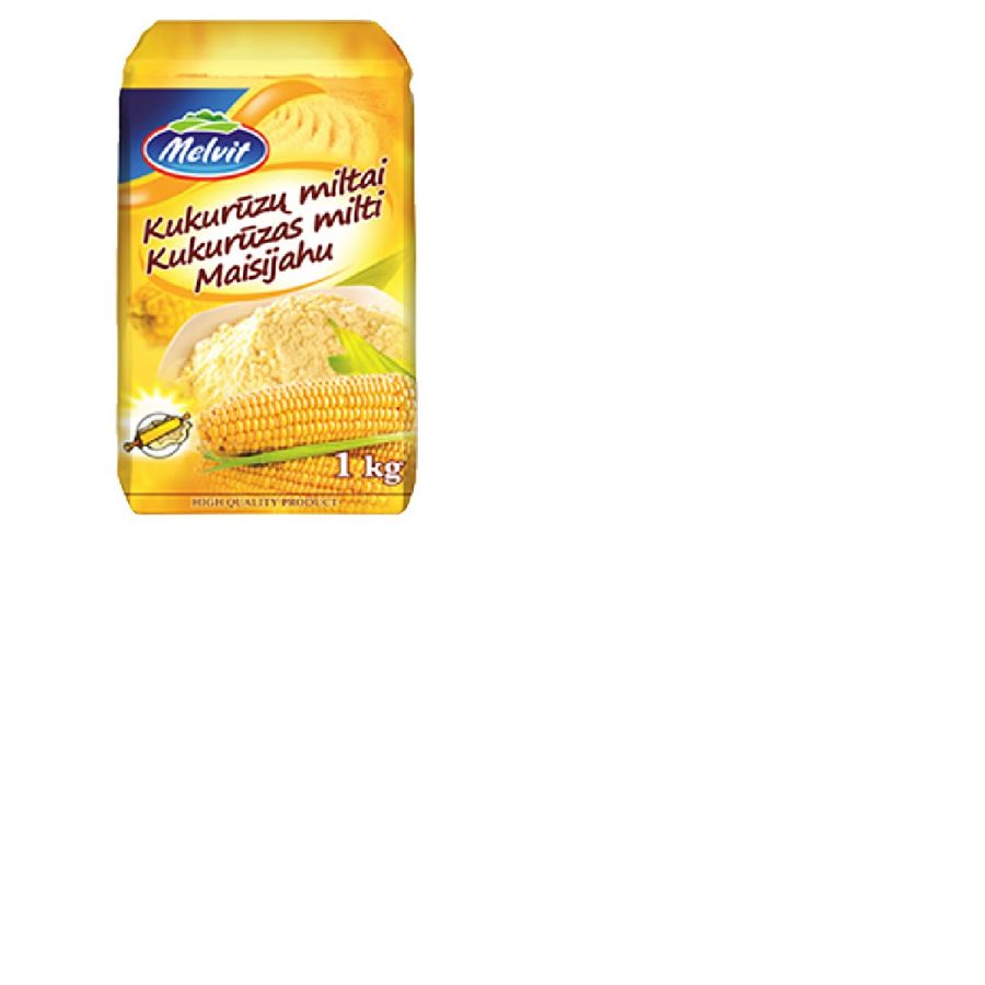 Kukurūzas milti MELVIT, 1kg (450-08016)