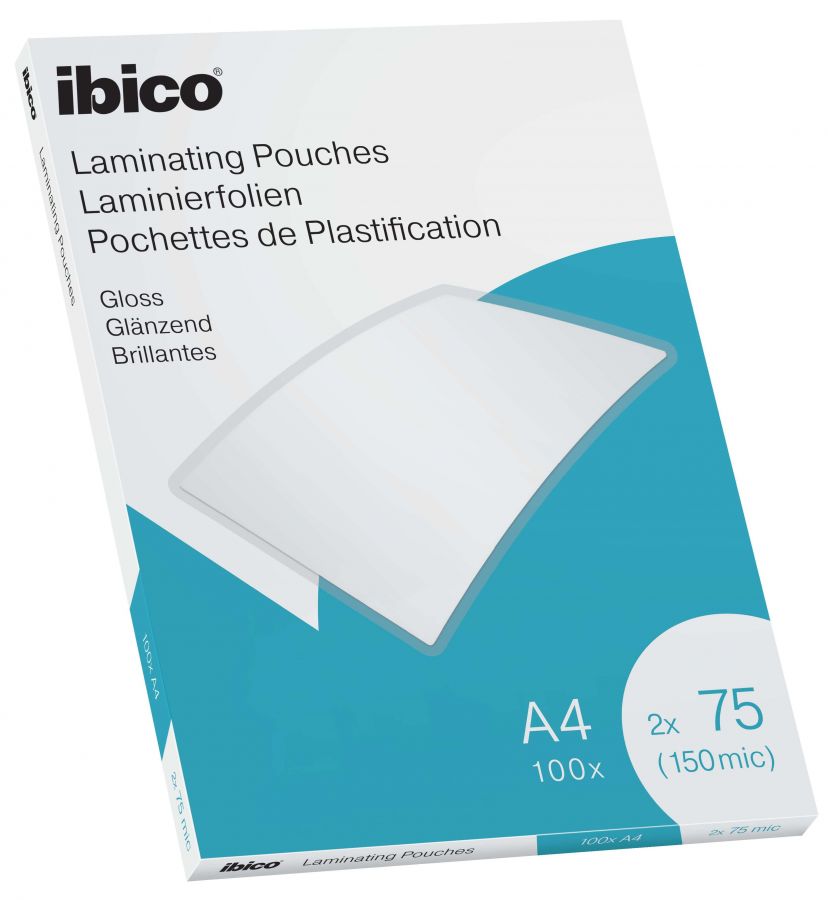 Laminēšanas kabatas Ibico, A4, 216x303 mm