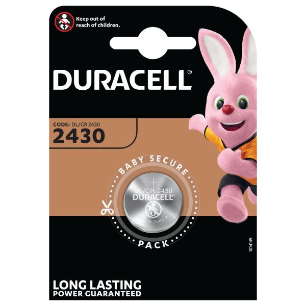 Baterija DURACELL 2430, 1 gab. (250-07407)