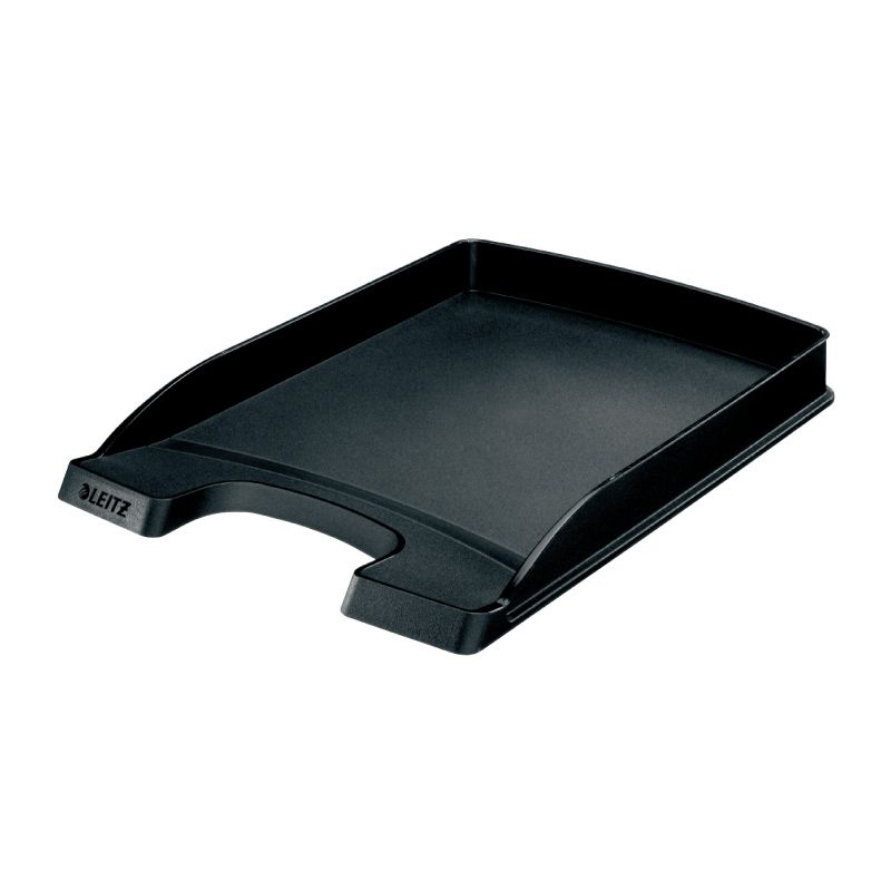 Dokumentu plaukts Leitz Plus, Slim, melns