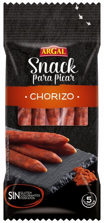 Argal Mini  CHORIZO uzkodu desiņas, 50g