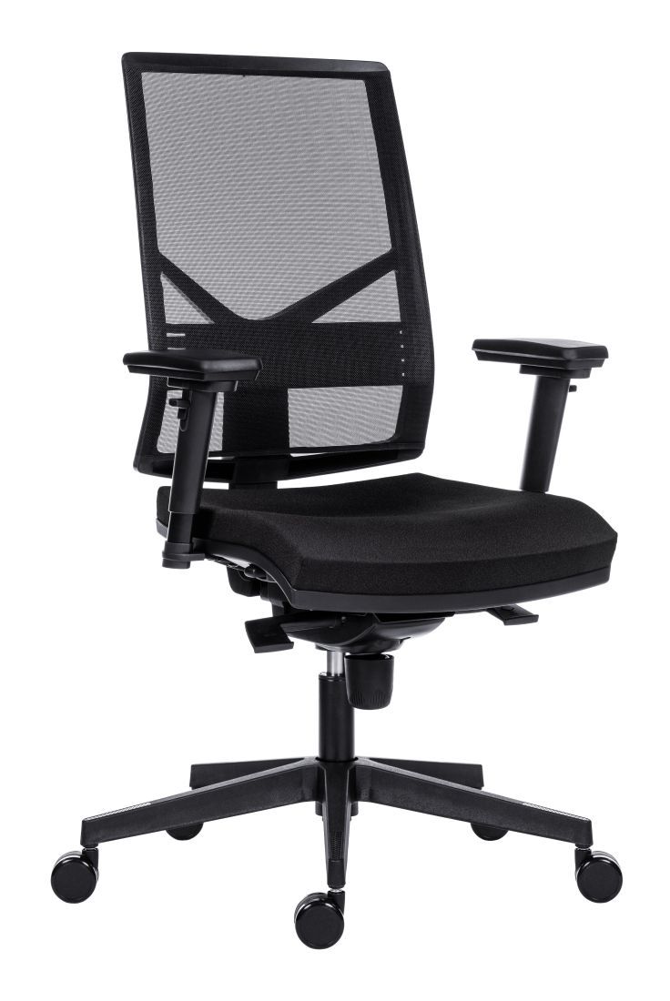 Biroja krēsls ANTARES 1750 SYN SKILL NET, melns (350-01321)