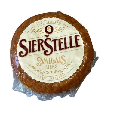 Kūpināts siers SIERŠTELLE, ar ķiplokiem, 330g (450-16879)