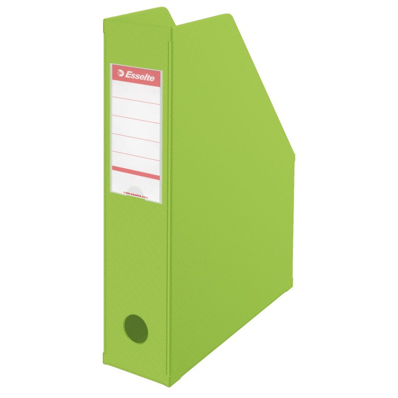 Dokumentu bokss ESSELTE VIVIDA vertikāla, PVC, 70mm, A4 formāts, zaļa (200-02286)