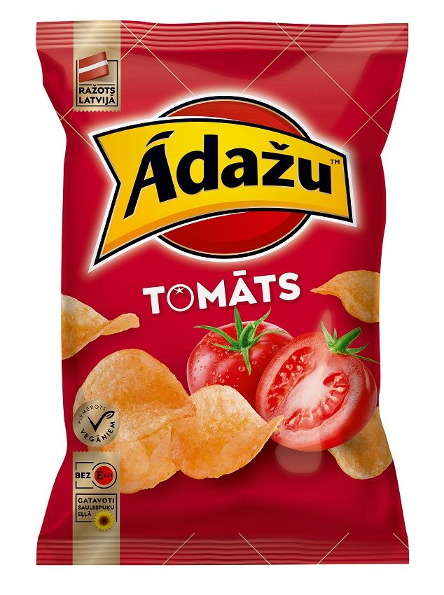 Čipsi ĀDAŽU Tomātu, 130g (450-23394)