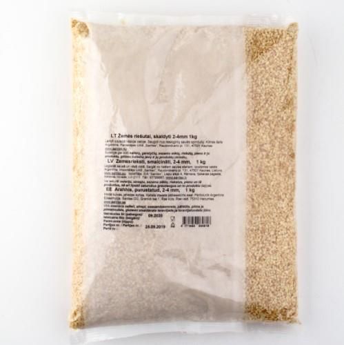 Zemesrieksti drupināti, graudzēti, 2-4 mm, 1kg