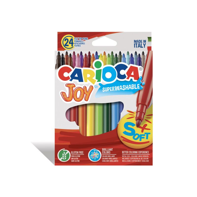 Flomasteri CARIOCA JOY 24 krāsas (200-01241)