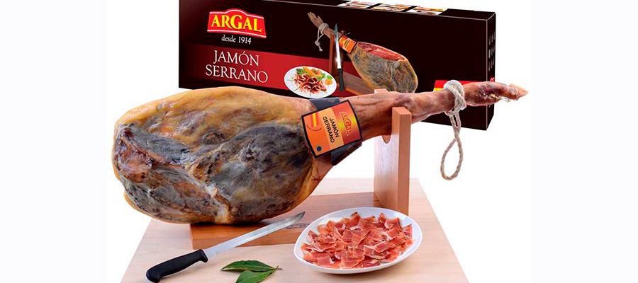 Argal Vītināta Paleta Serrano kāja, 10