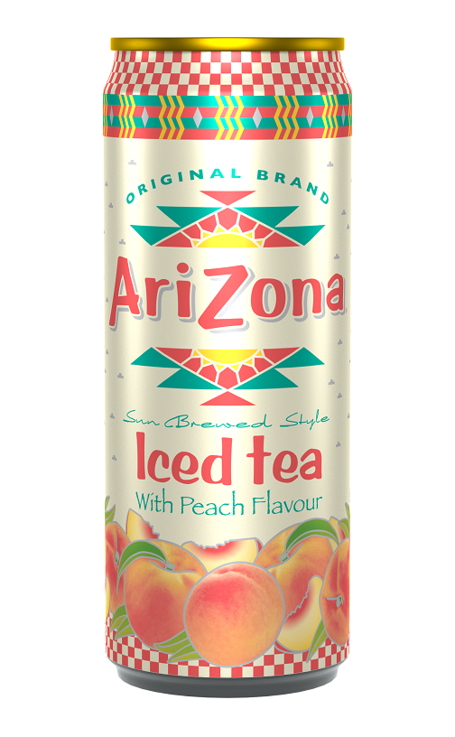 Ledus tēja ARIZONA ar persiku garšu