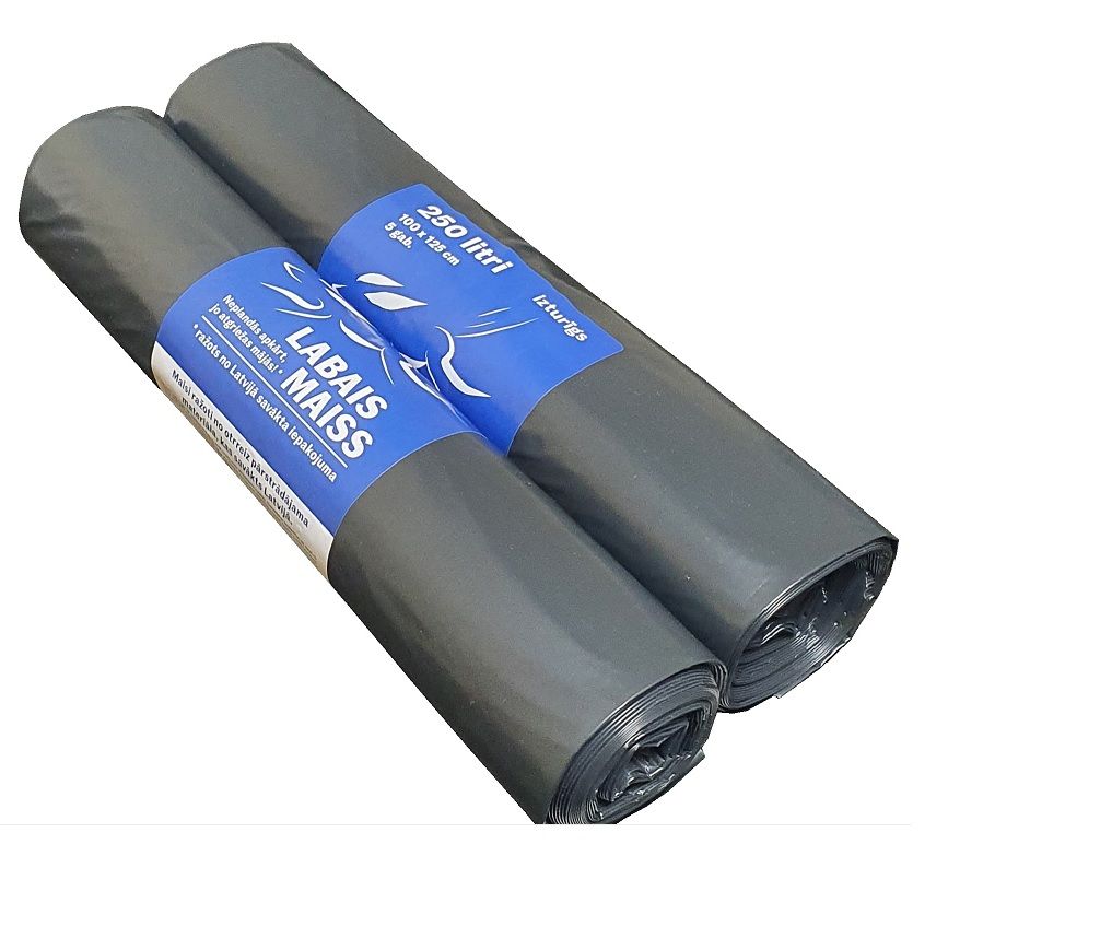 Atkritumu maisi LABAIS MAISS LDPE, 250l