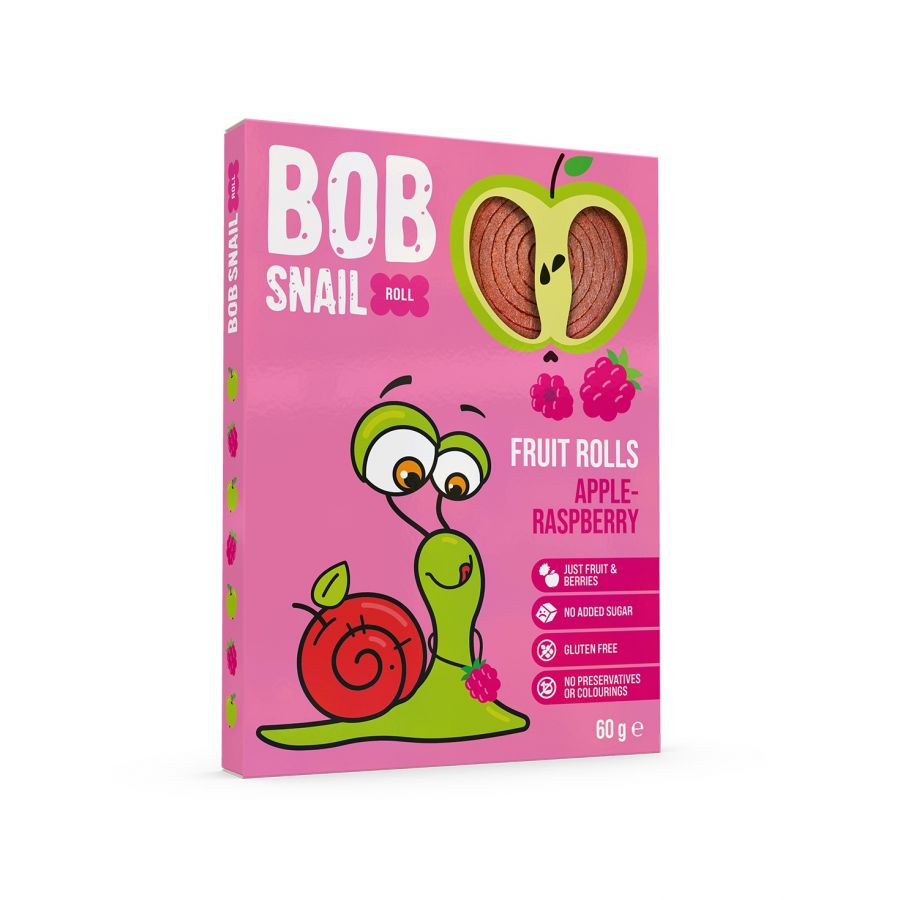 Ābolu un aveņu rullīši BOB SNAIL, 60g (450-27772)