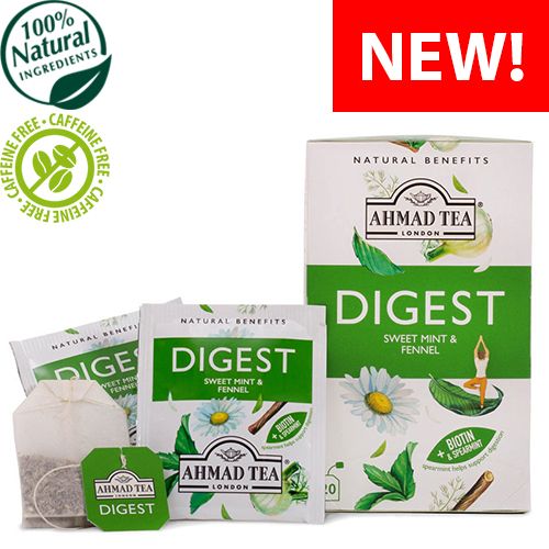 Ahmad Tēja 20' Alu Benefits Digest (450-17767)