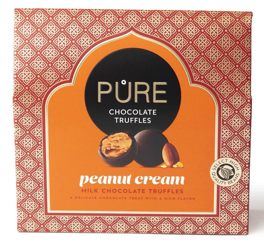 Pure Chocolate Piena šokolādes trifeles ar